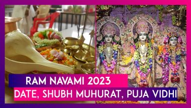 Ram Navami 2023: Date, Shubh Muhurat, Puja Vidhi, Significance & Celebrations Related To The Hindu Festival